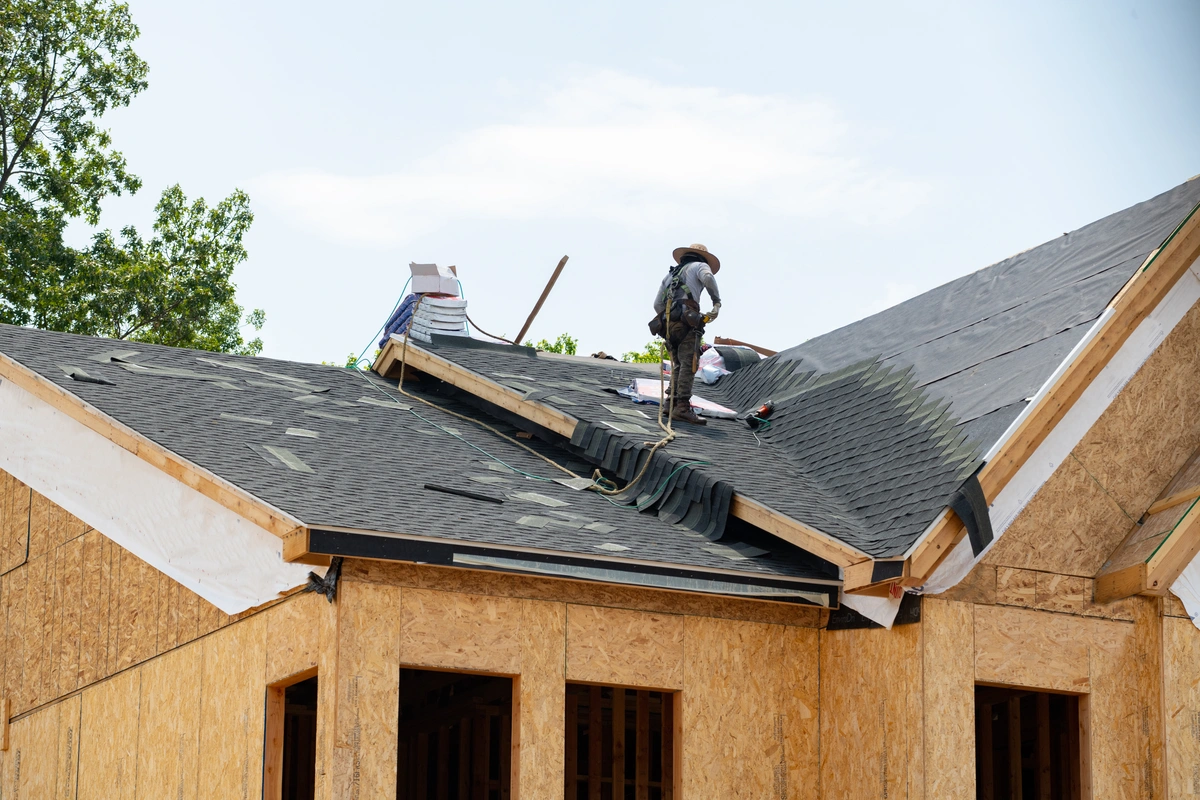 install new shingles